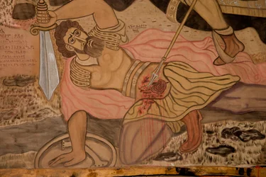 Iglesia Bet Amanuel, Lalibela, Etiopía, África